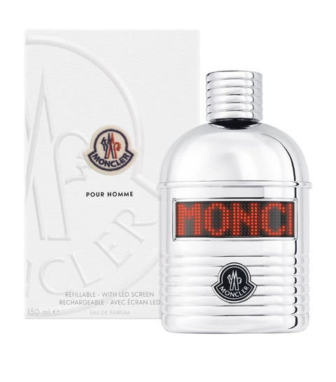 Moncler Pour Homme Eau de Parfum with LED Digital Screen