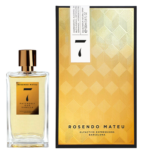 No 7 Patchouli, Oud, Vanilla.