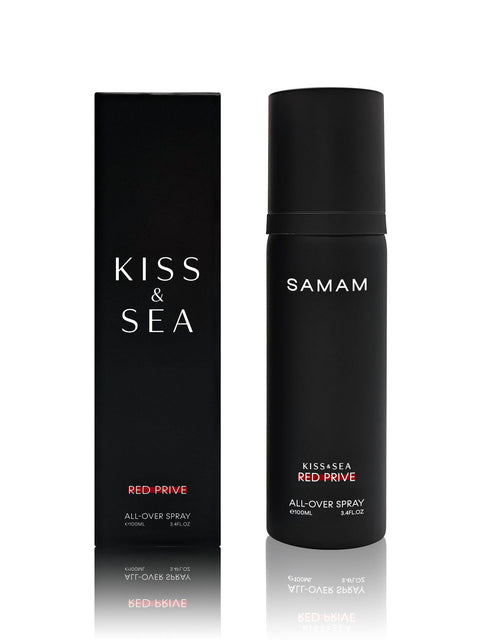 Kiss & Sea Red Prive All over body Spray Samam 100ML