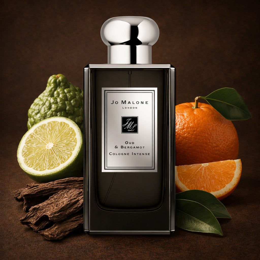 Oud & Bergamot Cologne.