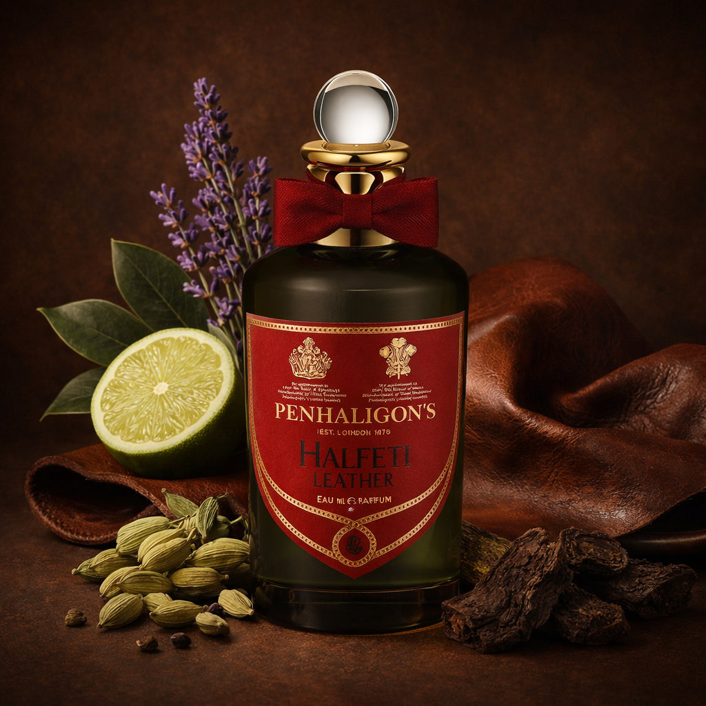 Halfeti Leather eau de parfum.