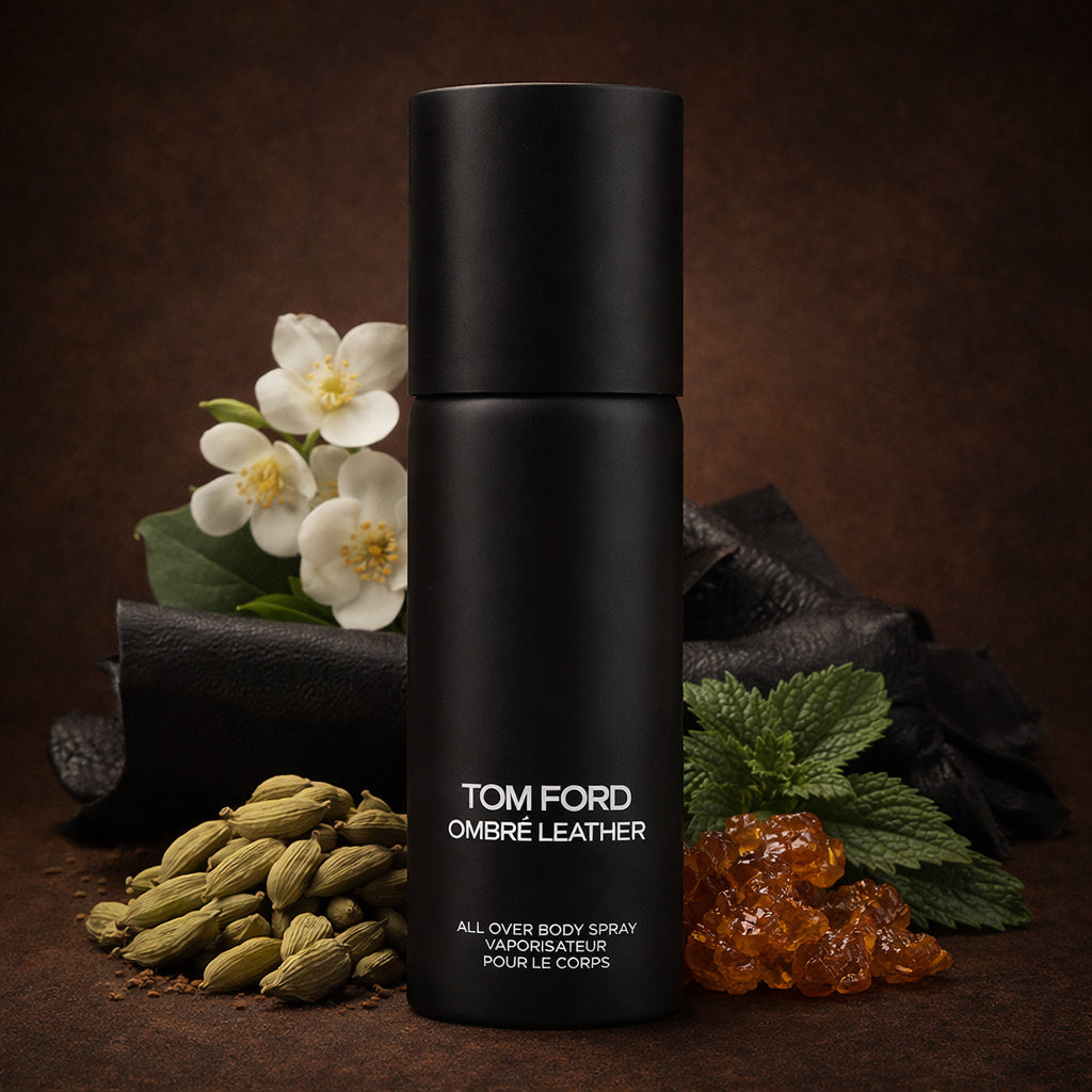 Ombré Leather All Over Body Spray.