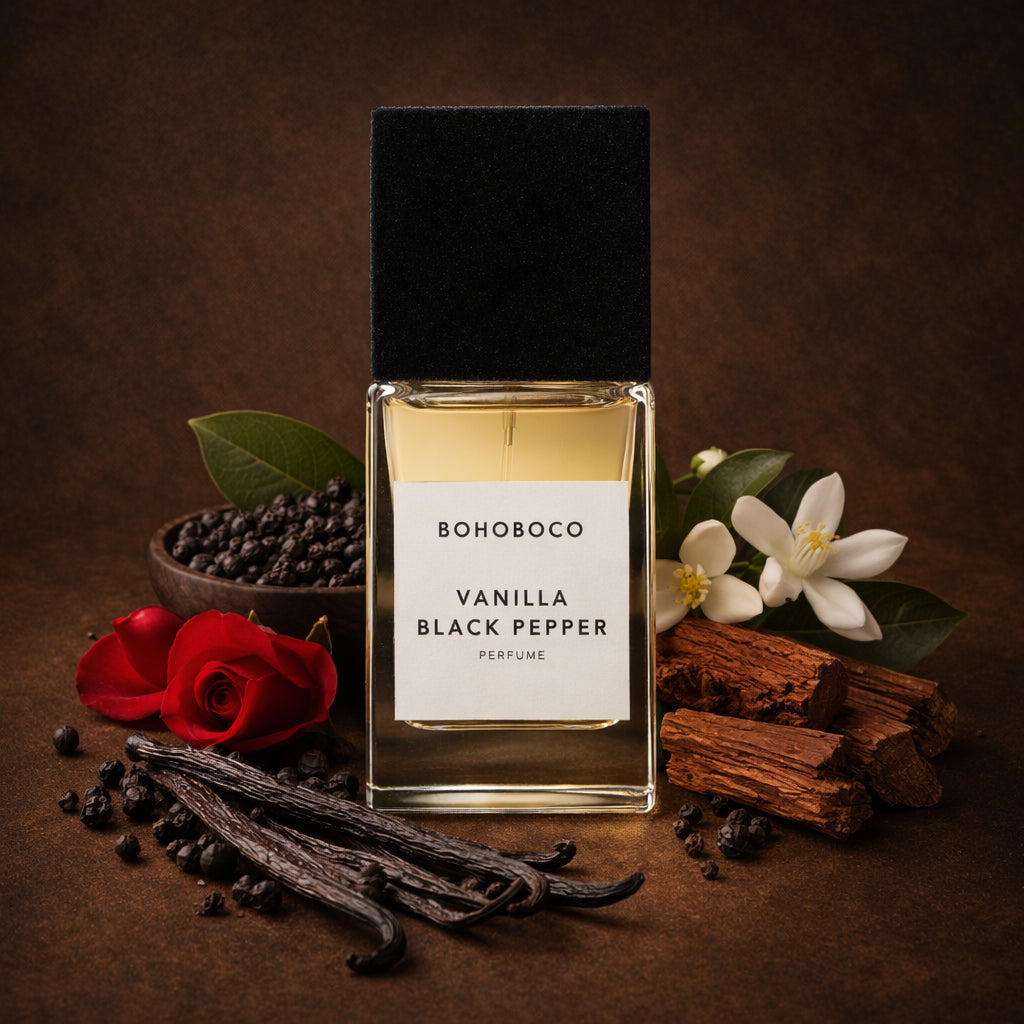 vanilla black pepper